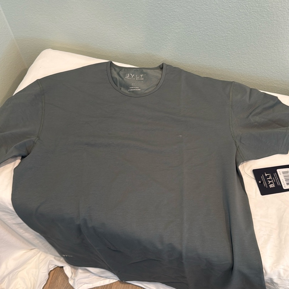 BYLT Basics Drop-cut short sleeve t shirts XL pack of 4